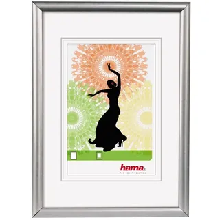 Hama Madrid Kunststoffrahmen silber 40x50 cm 1 St.