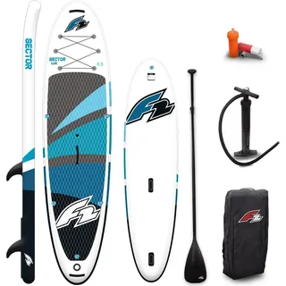 F2 Stand up Paddle Board SECTOR WS Windsurf SUP 10,5 cm Blau