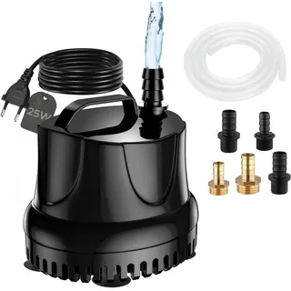 Lnicez Tauchpumpe 25W 1500L/H