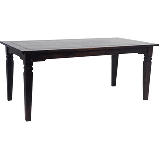 Esstisch SIT "Samba" Tische Gr. B: 160 cm, braun (dunkelbraun) Esstisch Holz-Esstische Rechteckige Esstische rechteckig Tisch im Lodge-Stil mit antikfinish
