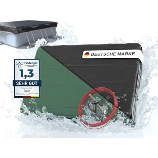planenfux Planenfux® Poolabdeckung rechteckig 300x200 cm | 2-in-1 Poolplane aus 200g/m2 PE Material | Solar Schwimmbecken Abdeckplane eckig | Sommer & Winterabdeckung für Schwimmbad | 360x260 cm Pool Abdeckung