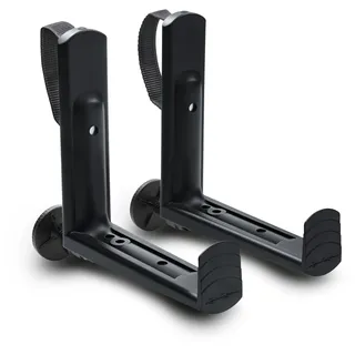 LECHUZA Balkonkastenhalter schwarz 2er Set