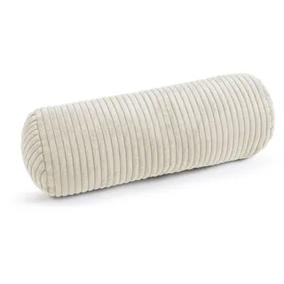 Magma Heimtex Nackenrolle SHARA Nackenrolle, 1-tlg., Kuschelige Nackenrolle aus Cord – Komfort trifft Stil beige