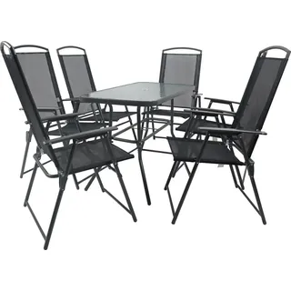 VCM Gartenmöbel Set 110 7-tlg. 918144