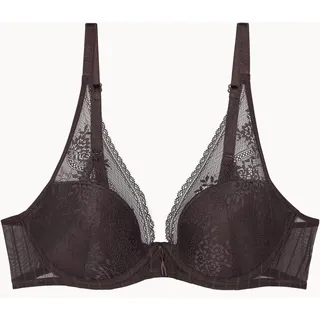Passionata Plunge-BH »Maddie« - Damen - Gr. 80E - braun