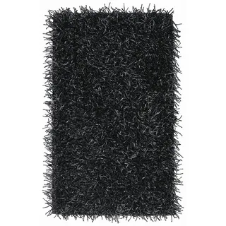 Aquanova Badteppich Kemen, Dunkelgrau, Textil, Uni, rechteckig, 60x100 cm, für Fußbodenheizung geeignet, Badtextilien, Badematten
