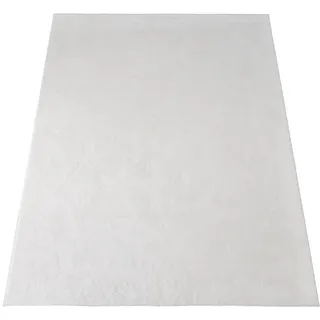 KADIMA DESIGN Kurzflorteppich 200 x 280 cm Weiß