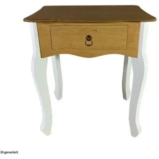 Hti-Living Beistelltisch mit Schublade Retro