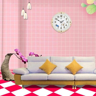 Chbrket Selbstklebende Klebefolie Möbelfolie Für Küche Wände Dekorfolie Diy Wasserdicht Pink Kariert 60X200CM