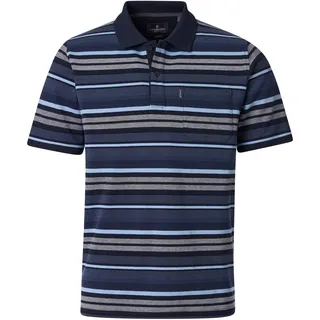 CasaModa Polo-Shirt blau M