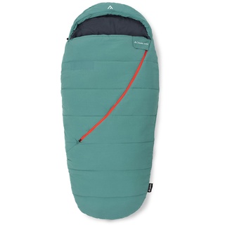 Qeedo Buddy Junior Camping Kinderschlafsack - Mumienschlafsack für Frühjahr, Sommer & Herbst - weicher Outdoor-Schlafsack in Eiform für Jungs & Mädchen, 165x80 cm (LxB), mit komprimiertem Packsack