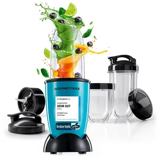 GOURMETmaxx Mr. Magic Power Pro Standmixer Zubehörset L türkis