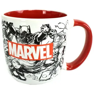 Stor Tasse Collage 0,38 l Mehrfarbig 4 St.