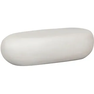 Woood Pebble Weiß Tonfaser 100 x 28 x 43 cm