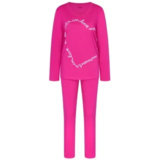 Triumph Damen Sets PK 03 LSL X Pajama Set, Passionate Pink, 36 - 36