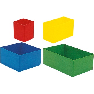 Ersatz-Kunststoff-Box 108 x 108 x 45mm (H) blau