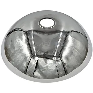 Lampenschirm E27 u.a. für Led Glas, Ersatzglas, Schirm, Ersatzschirm, Lampenglas für Pendellampe, Tischlampe, Fluter, Leuchte (Rauchglas Ø 30cm)