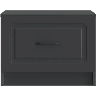 vidaXL Couchtisch mit Schubladen Schwarz Holzwerkstoff 49 x 50 x 37 cm