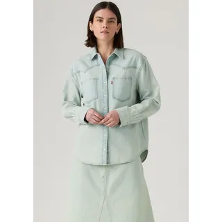Levi's Jeansbluse Teodora Western Shirt Blau M
