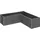 Belvedere Mini L150 152 x 152 x 45 cm dunkelgrau-metallic