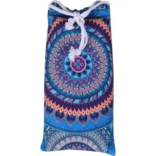 Capelli New York - Mikrofaser Badetuch - Boho Ethno - Blue Combo