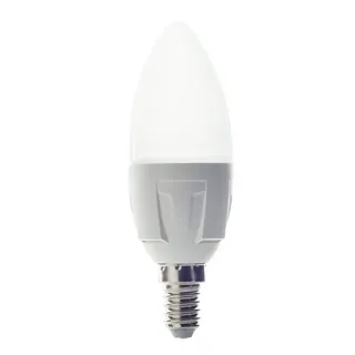 Lindby LED-Leuchtmittel Kerze, E14, 4,9 W, matt, 3.000 K