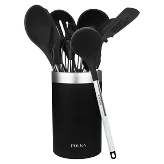 Cecotec Polka Excellence Force Küchenutensilien-Set 9-teilig Schwarz