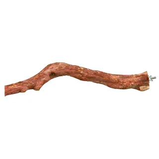 Trixie Sitzstange mit Schraubbefestigung, Rindenholz, 45 cm/ø 25–50 mm