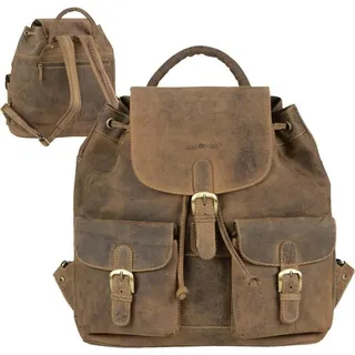 GREENBURRY Vintage Rucksack Braun
