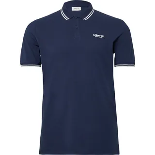 s.Oliver Piqué-Poloshirt blau S