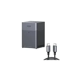 UGREEN NASync DH4300 Plus 4-Bay NAS mit USB C Kabel