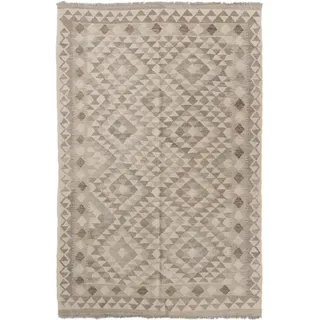 Nain Trading Orientteppich Kelim Afghan Heritage 110x169 Handgewebter Orientteppich, rechteckig, Höhe: 5 mm beige