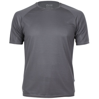 Cona Basic Tech Tee Herren Sport T-Shirt Funktionsshirt, anthrazit, XS