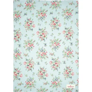 GreenGate Geschirrtuch Ailis, 70 x 50 cm, pale blue