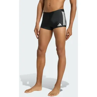 adidas 3S BOXER-BADEHOSE Schwarz/Weiß M