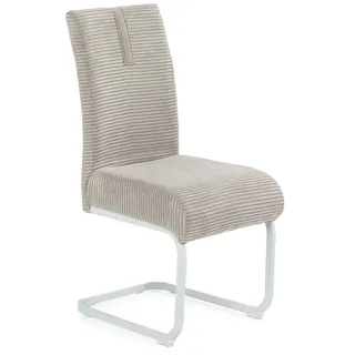 PRO.COM Esszimmerstuhl KENNY Cord beige