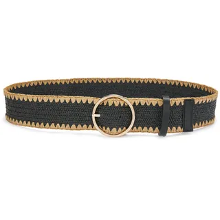 LASCANA Damengürtel Kunstfaser beige/schwarz 75