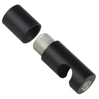 s.luce Modular Distanzabhänger für Pendelleuchten, Schwarz