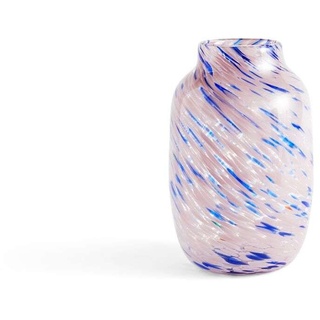 HAY - Splash Vase Round Large Light Pink/Blue Hay