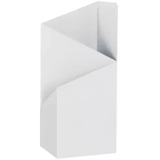 Regenschirmständer Groß Schlichter Geometrischer Stil Schirmständer, Hotel-Trennwand Mit Großem Fassungsvermögen Regenschirmeimer, Einweihungsgeschenk(Weiß)