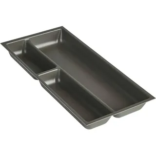 Nobilia Besteckeinsatz 30 x 4,9 x 50 cm grau Kunststoff