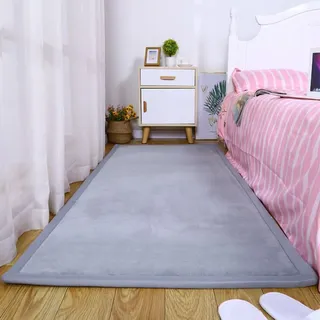Single tree forest 2,5 cm Dicker Teppich Für Kinderzimmer, als Krabbeldecke fürs Kind, Yogamatte und Übungsauflage geeignet-Grey-80 * 100cm