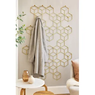 moebel-direkt-online Wandgarderobe Stryke gold