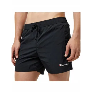 Champion Herren Legacy Icons Beachshorts - Crinkle Taslon Small Script Logo Badehose (1er Pack) - XXL