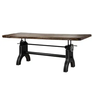 MASSIVMOEBEL24.DE Mango 240 x 80 x 100 cm beige