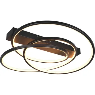Trio Darvin 1 34W rund schwarz