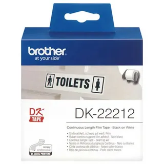 Brother Universaletiketten DK22212 Weiß 62 mm x 15,24 m 1 St.