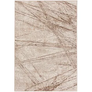 mazovia Designer-Teppich 80 x 150 cm Beige