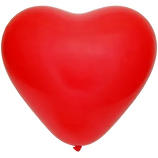 Luftballons "Herz", rot, O25cm, 50 Stk.
