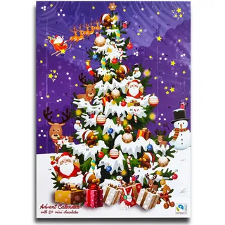 Advents kalender Kinder Schokoladen Weihnachtskalender Adventskalender Schoko 50 g